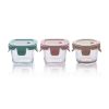 Mini Glass Food Containers | Set of 3 ( 2 x 160ml & 1 x 110ml)